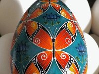 Butterflies II Ukrainian Easter Egg Pysanky By So Jeo : pysanky butterfly butterflies pysanka Ukrainian Easter Egg batik art butterflies